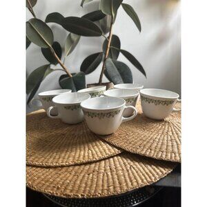 8 piece Corelle Livingware by Corning tea cup set